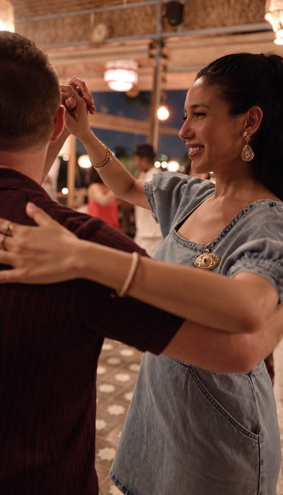 La piste de danse de Raíces à Marrakech